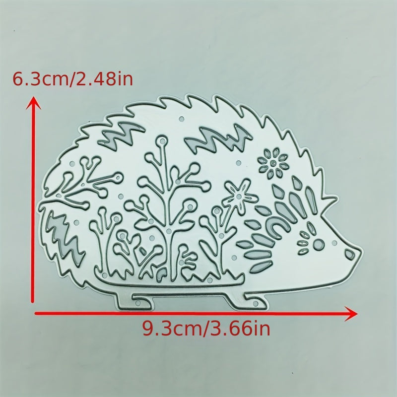 1pc Hedgehog Turtle Metal Cutting Dies Stencil For Greeting Card Decoration