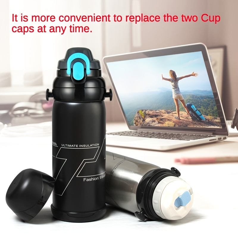 800ml Stainless Steel Vacuum Insulated Bottle for Outdoor Activities