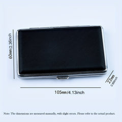 Ultra Thin Double-sided Leather Cigarette Box