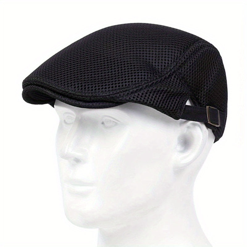 Casual Summer British Beret Spring Sun Breathable for Men Women