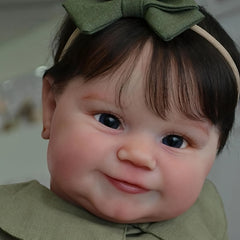 BZDOLL Reborn Youngsters Girl Doll in Light Beige with Vein Maddie Alive Bebe Pr