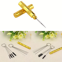 11pcs Airbrush Cleaning Kit Stainless Steel Spray Gun Cleaner