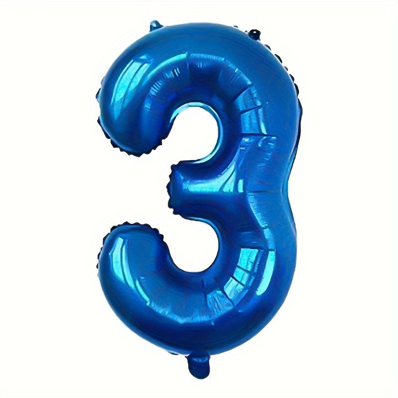 32" Dark Number Balloons for Wedding Proposal Decor