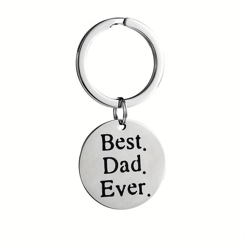 Best Dad Ever Pendant Necklace for Father's Gift