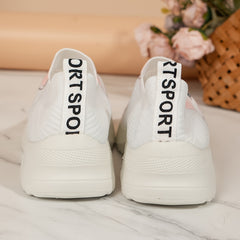 Kitten Pattern Slip On Casual Running Shoes Non Slip Sneakers