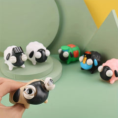 Kneading Music Sheep Toy Stare Eyeball Decompression Squinting Tricky Prop