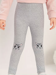 Toddler Girls Rainbow Unicorn Graphic Leggings Pants