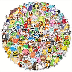 150 Cartoon Animal Stickers for Kids - Reward Stickers