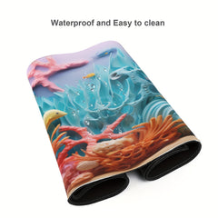 Sea World Gaming Mouse Pad Non Slip Rubber Base for Gamers Office and Home