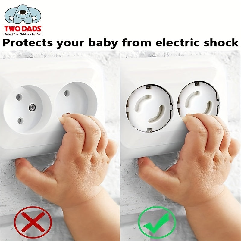 20pcs Child Safety Sockets Twist Mechanism Socket Protection Plug