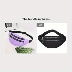 Outdoor Sports Waist Bag Lightweight Chest Bag Travel Crossbody Bag