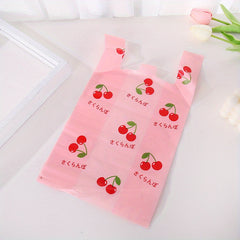20pcs Portable Plastic Bag Shopping Net Food Packaging