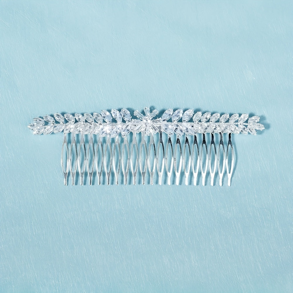 Rhinestone Hair Comb Bridal Wedding Headwear Accessory