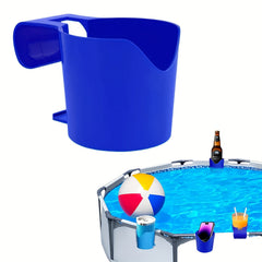Poolside Cup Holder Above Ground Pool Drink Holder No Spill Drink Holder