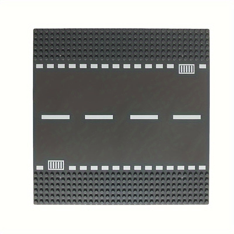 Kids Small Granule Highway Building Block Base Toy City Street Road