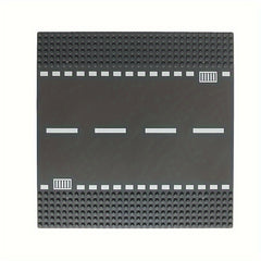 Kids Small Granule Highway Building Block Base Toy City Street Road