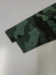 Camouflage Men's Long Sleeve Sports T-shirt