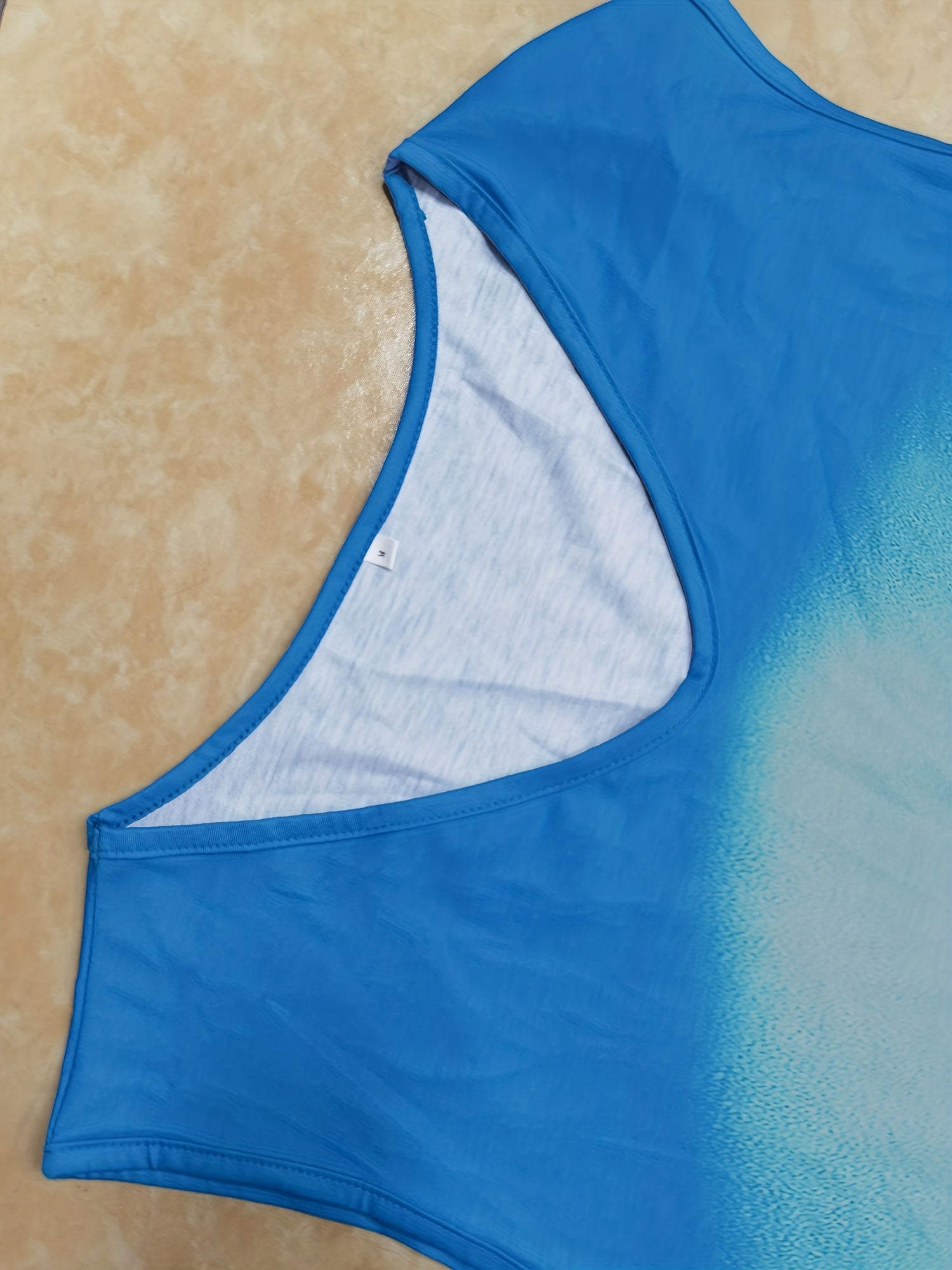 Dolphin Print V neck Tank Top for Women