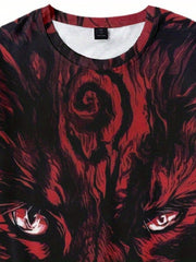 Boy's 3D Cat Graphic T shirt Casual Tee For Summer Outdoor