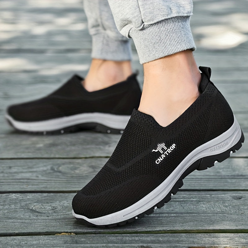 Men's Breathable Loafer Shoes with Non Slip Sole for Spring and Summer