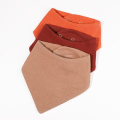 Casual Plain Bib Triangle Scarf Bib Baby Girls Accessory