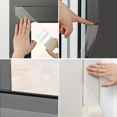 Windproof Window Weather Sealing Tape 100m Non-Marking Adhesive Strip
