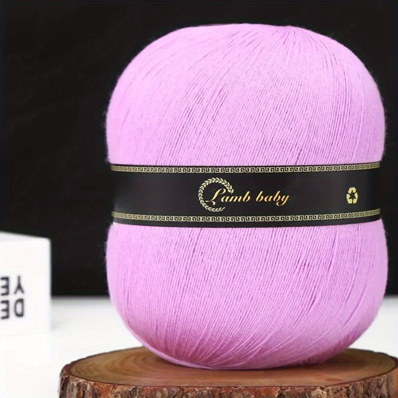 Cake Solid Silk Cotton Yarn Soft Yarn Crocheting Knitting
