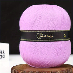 Cake Solid Silk Cotton Yarn Soft Yarn Crocheting Knitting
