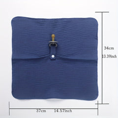 Baby Dark Cotton Soothing Towel with Soother, High Temperature Disinfection
