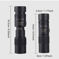 Portable HD Monocular Telescope with Tripod for Travel