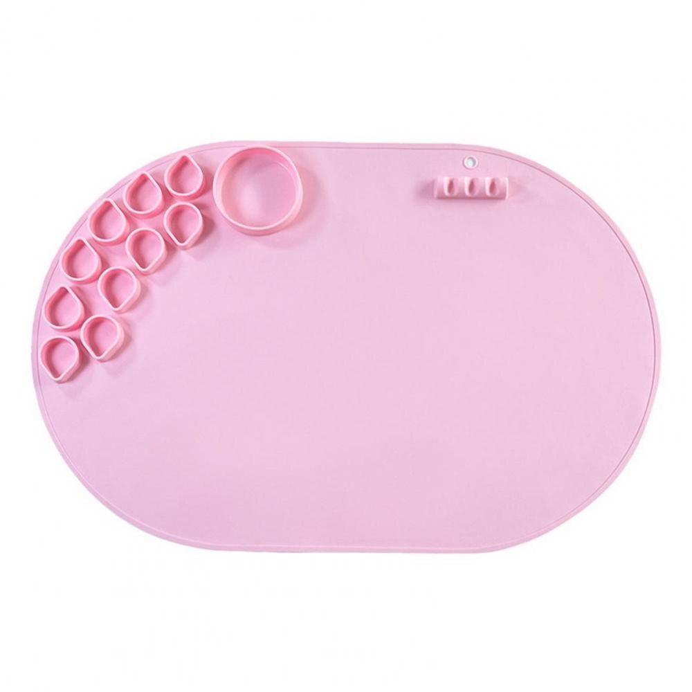 Silicone Drawing Mat Washable Painting Palette Foldable Art Painting Palette Mat