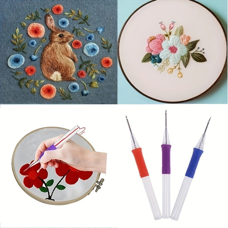 Embroidery Pen Punch Needle Hand Weaving Tool DIY Sewing Accessories