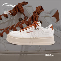 Women's Letter Pattern Thick Sole Skate Shoes