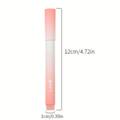 4pcs Axe Shaped Highlighters 4mm Pen Head Eye Protection Student Office Supplies