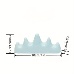 2pcs Mountain Shape Pen Shelf Antique Creative Pen Bracket