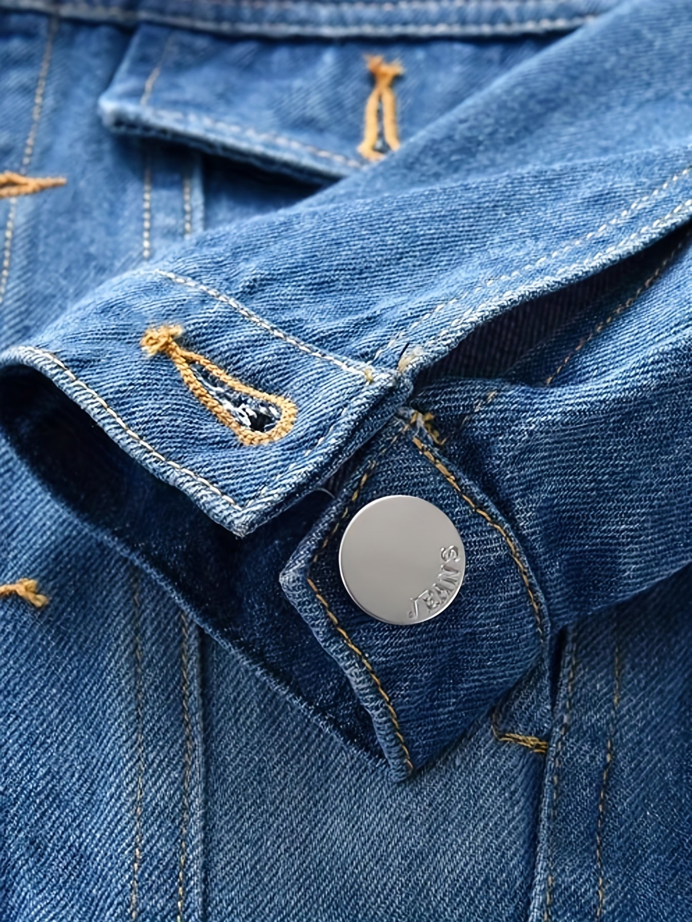 Kid Girls' Casual Denim Jacket Spring Autumn