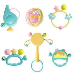 Baby Rattle Toy Newborn Puzzle Toddler Teether