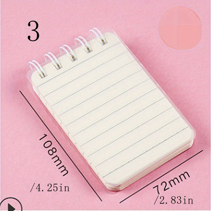 A7 Mini Spiral Notebook Grid Lined Paper