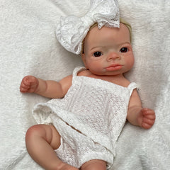 10 Inch Silicone Kids Girl Doll with Clothes Soft & Flexible