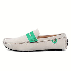 Men's Breathable Loafer Shoes Comfortable Non Slip Casual Shoes