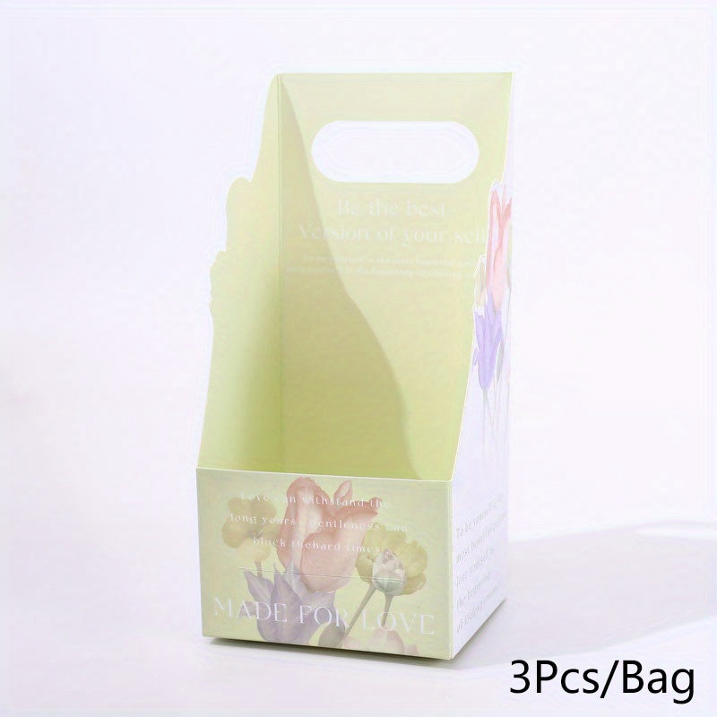 3pcs Mother's Spring Soft Love Flower Box