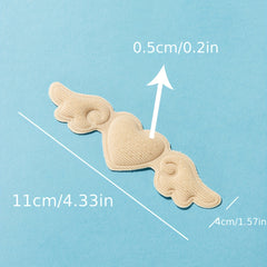 Summer Heart Shaped Non-Slip High Heels Half Size Pad