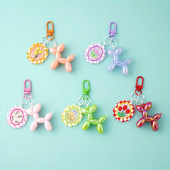Candy Dog Key Chain Resin Pendant Gift