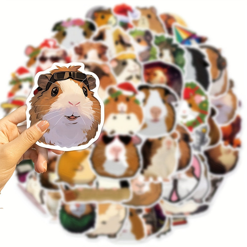 Guinea Pig Waterproof Stickers Scrapbook Laptop Skateboard Water Bottle
