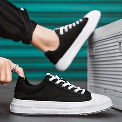Men's Casual Skate Shoes Lace-up Walking Sneakers
