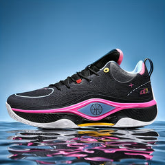 Men's Comfy Non Slip Basketball Shoes Lace Up Sneakers