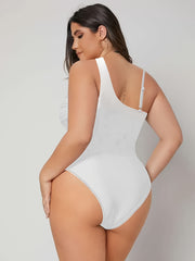 Colorblock Mesh One Piece Bathing Suit