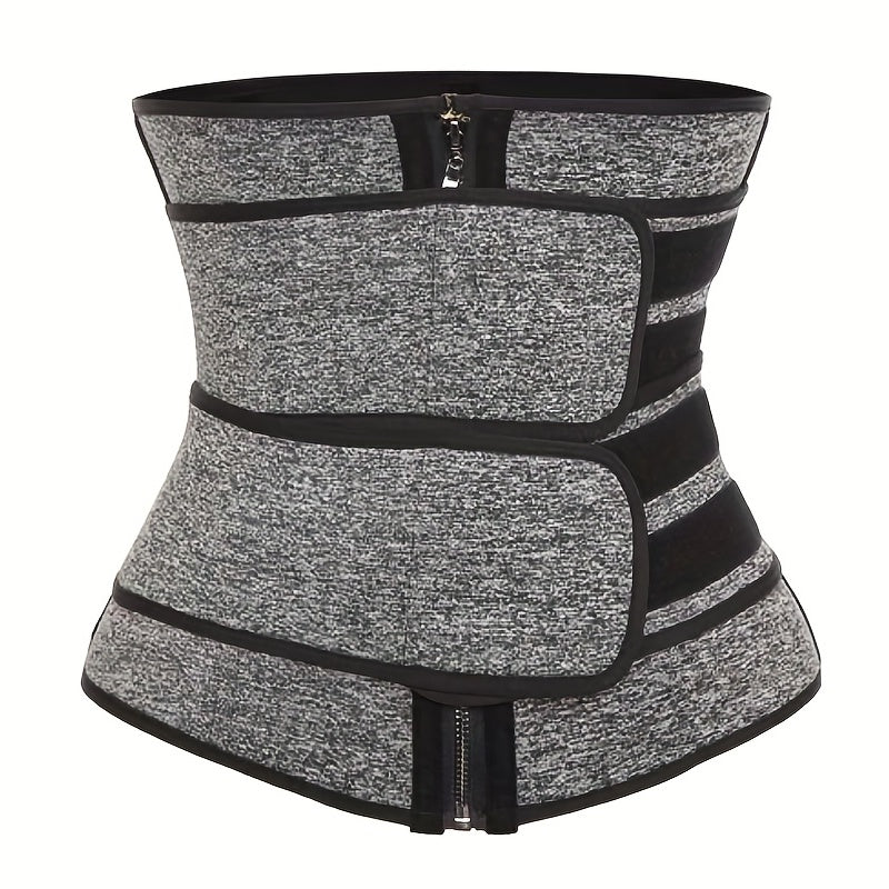 Waist Trainer Tummy Wrap Control Slim Zipper Girdle Belt Women's Shapewear