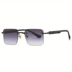 Men's Rimless Sunglasses UV Protection for Sports