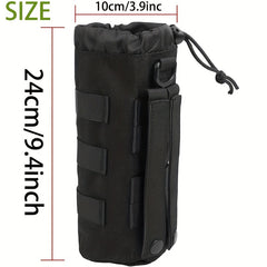 Drawstring Bottle Holder Molle Water Bottle Pouch